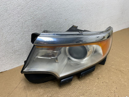 2011 to 2014 Ford Edge Front Left Driver Side Headlight Halogen AG1111 DW2