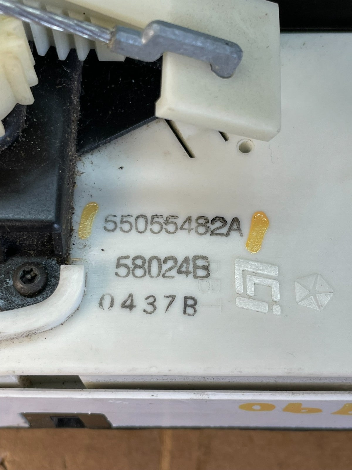 1997-2000 Dodge Dakota Climate Temperature Control A/C Heater Panel OE AC4990 DG7
