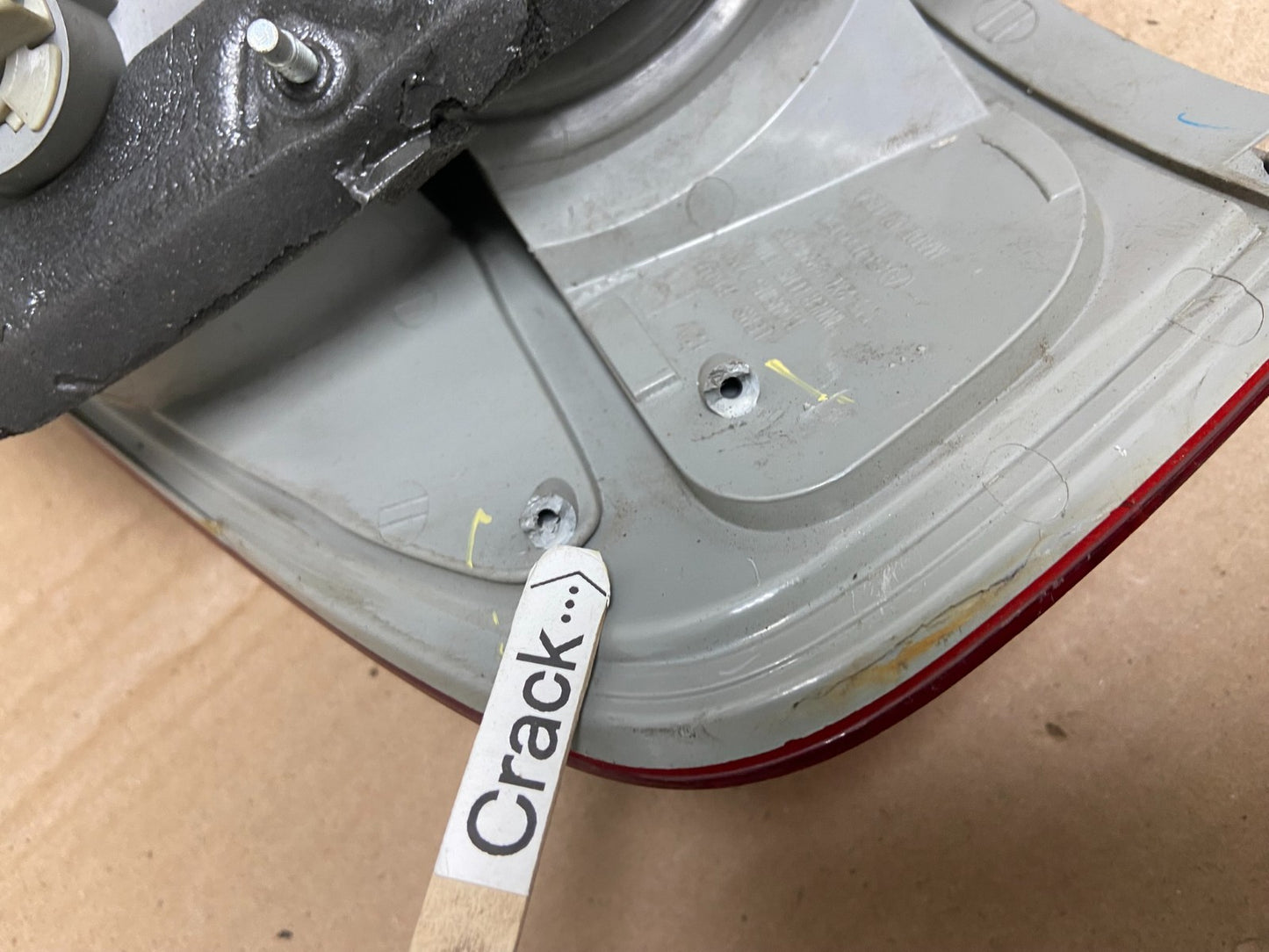 2008 to 2009 Subaru Legacy Right Passenger RH Side Tail Light OEM AB1294 LK4