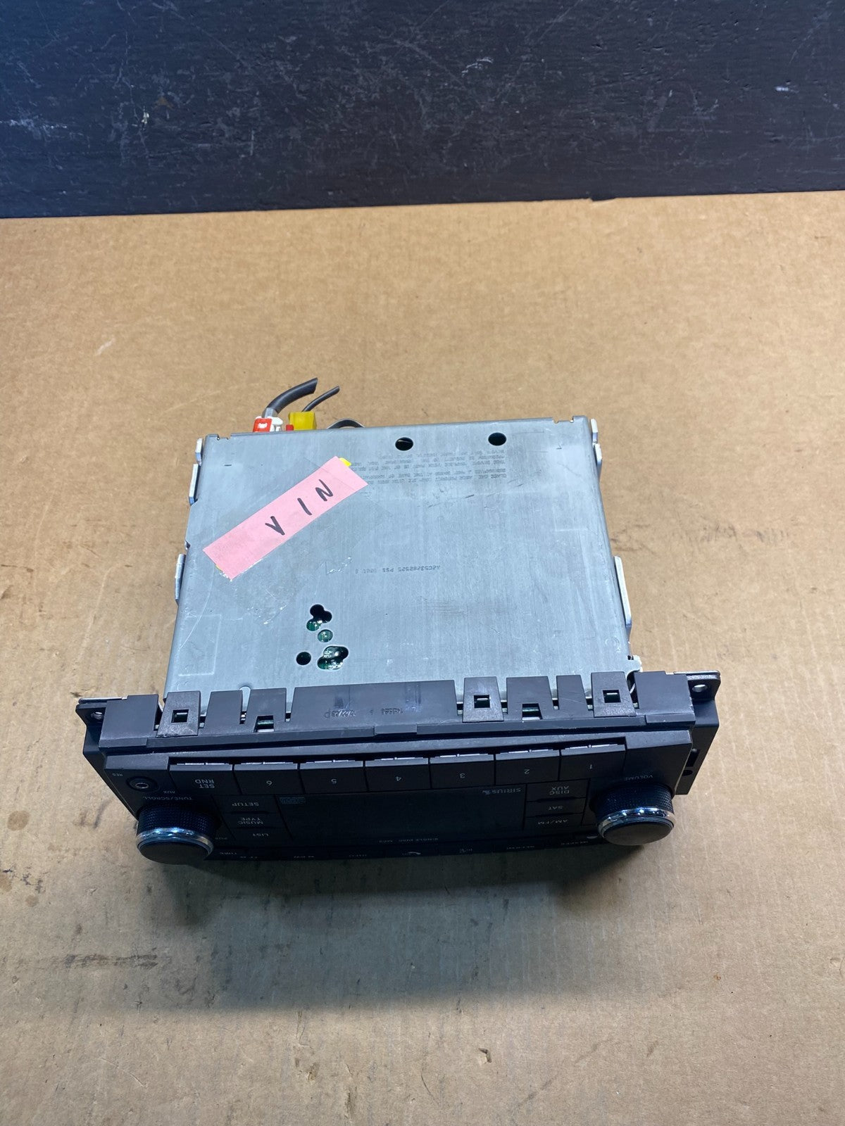 2007-2012 Chrysler Dodge Jeep Ram Radio CD MP3 AUX Receiver AC6943 DG4