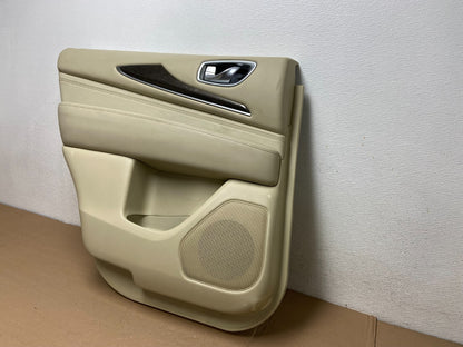 2013 2015 Infiniti JX35 QX60 Rear Left Driver Door Trim Panel AG3301 DG1