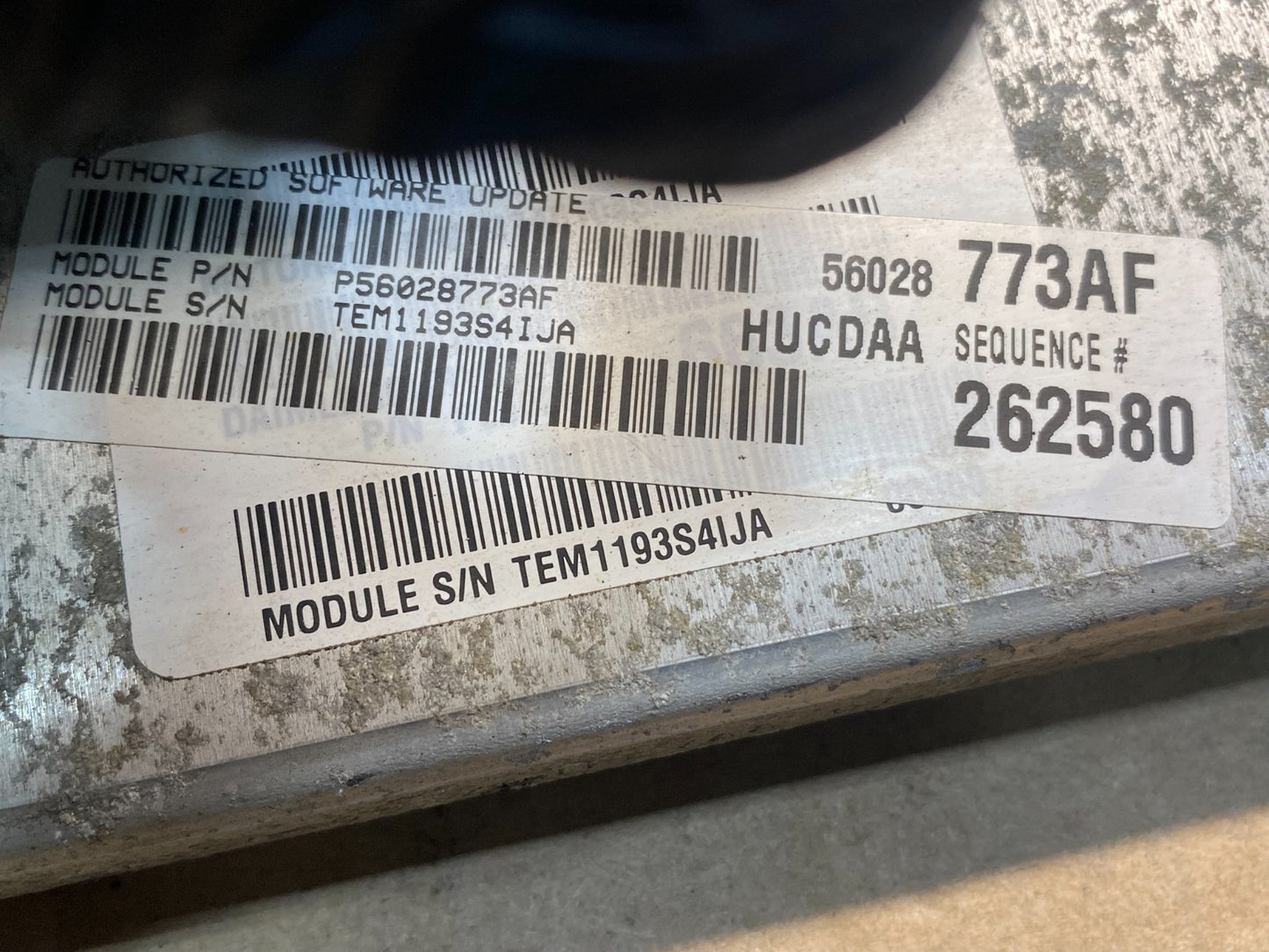 2003 Dodge Ram 2500 5.7L ECU ECM Engine Control Computer AE7469 DW2
