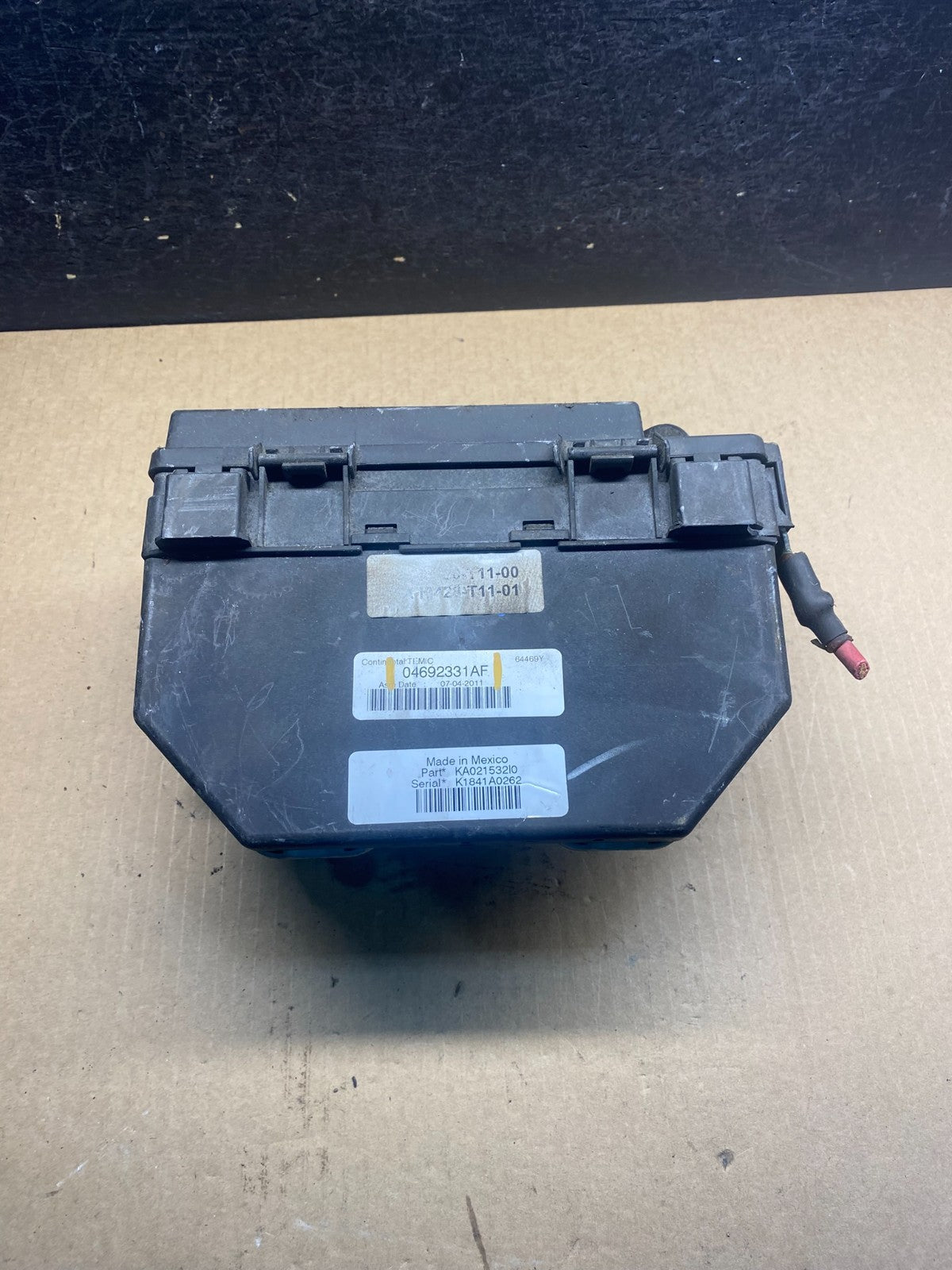 2011 Liberty Nitro TIPM Power Integrated Fuse Box Module AG6159 DG4