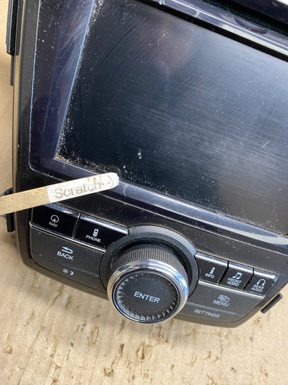 2014 to 2017 Honda Odyssey AM FM Screen Display Radio Oem AB9653 DG1