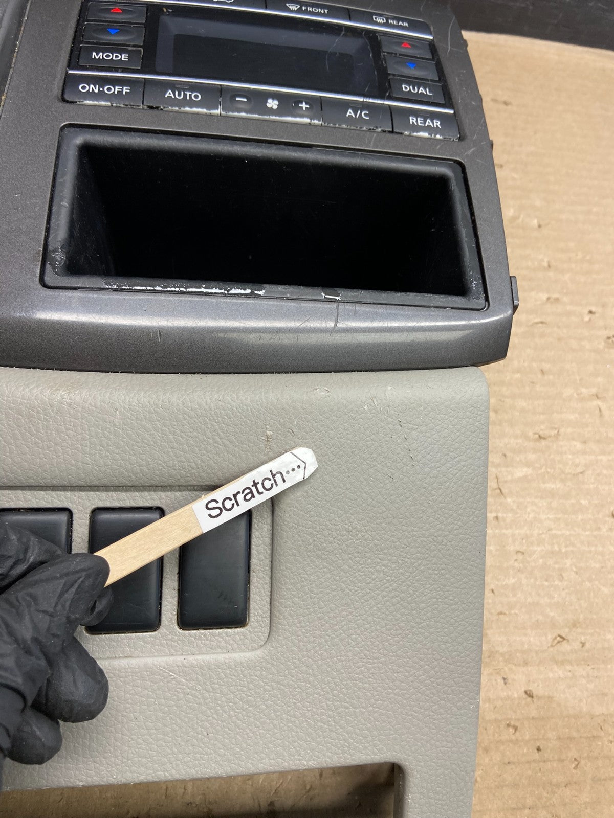 2011 to 2017 Nissan Quest Shifter Climate Control Panel Bezel ah3764 DG3