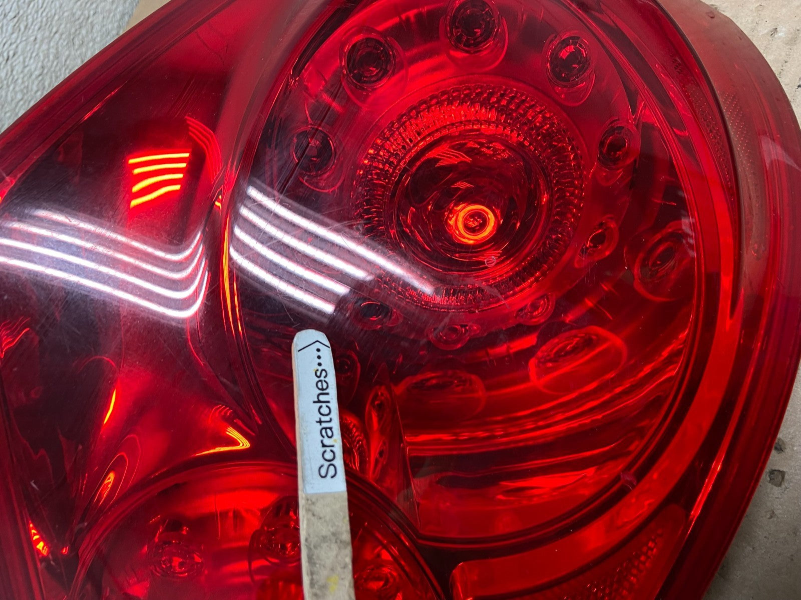 2005 to 2006 Infiniti G35 Right Passenger RH Side Tail Light Oem AA9447 LK3