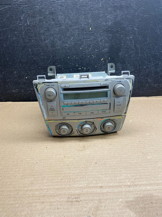 2004 2005 2006 Toyota Solara Am Fm Cd Player Radio Climate Control AH1417 DG0