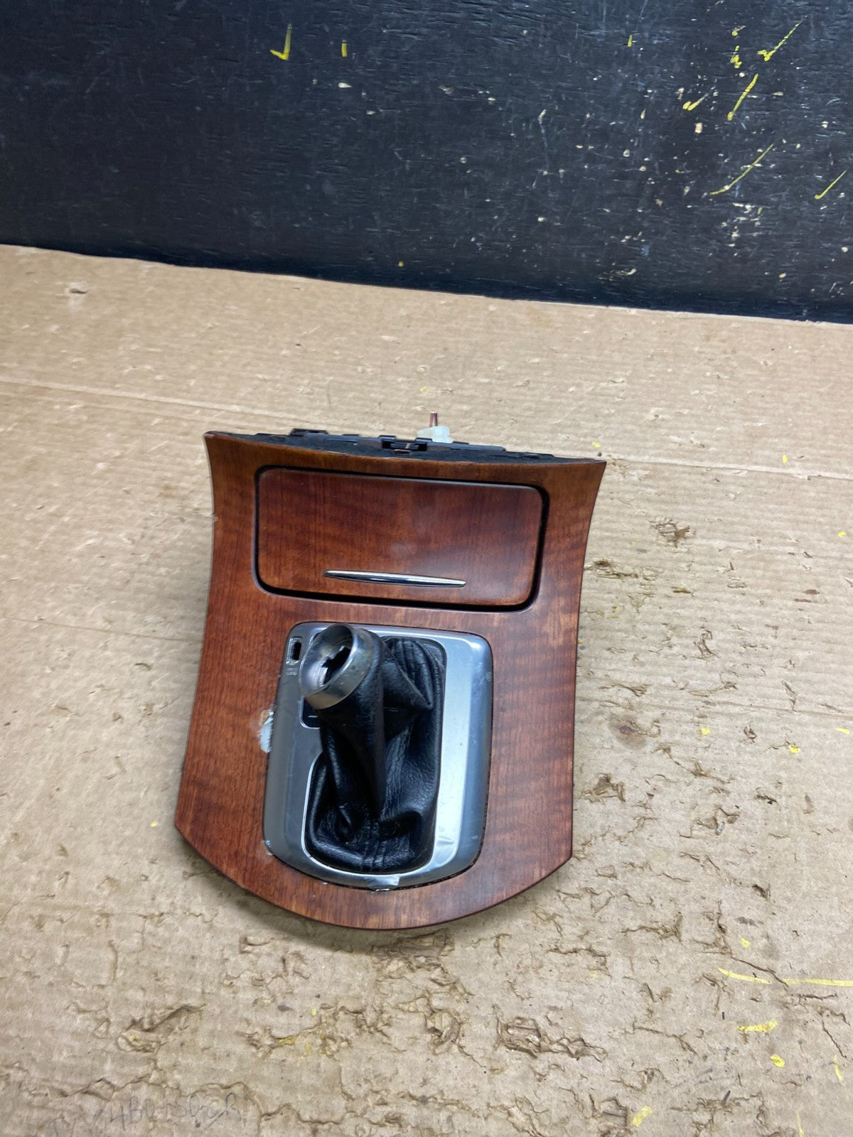 2007 to 2009  Infiniti G35 G37 Center Console Shifter Floor Bezel Panel w3241 DG0