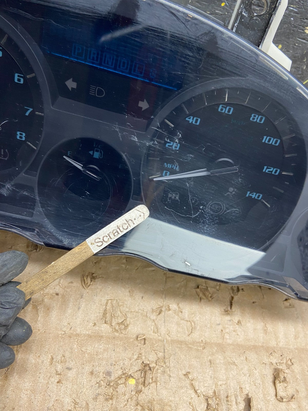 2008 to 2012 Buick Enclave Instrument Gauge Cluster Speedometer OEM v7742 DG3