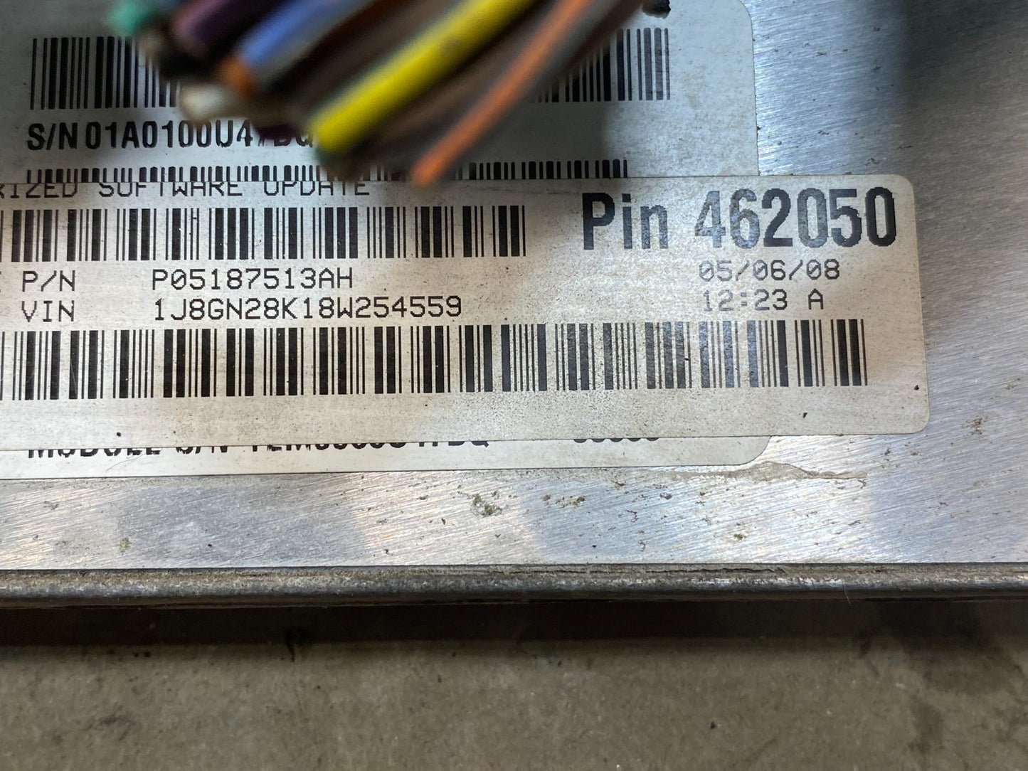 2008 Jeep Liberty Dodge Nitro 3.7L Engine Control Unit ECU ECM AF0038 DG2