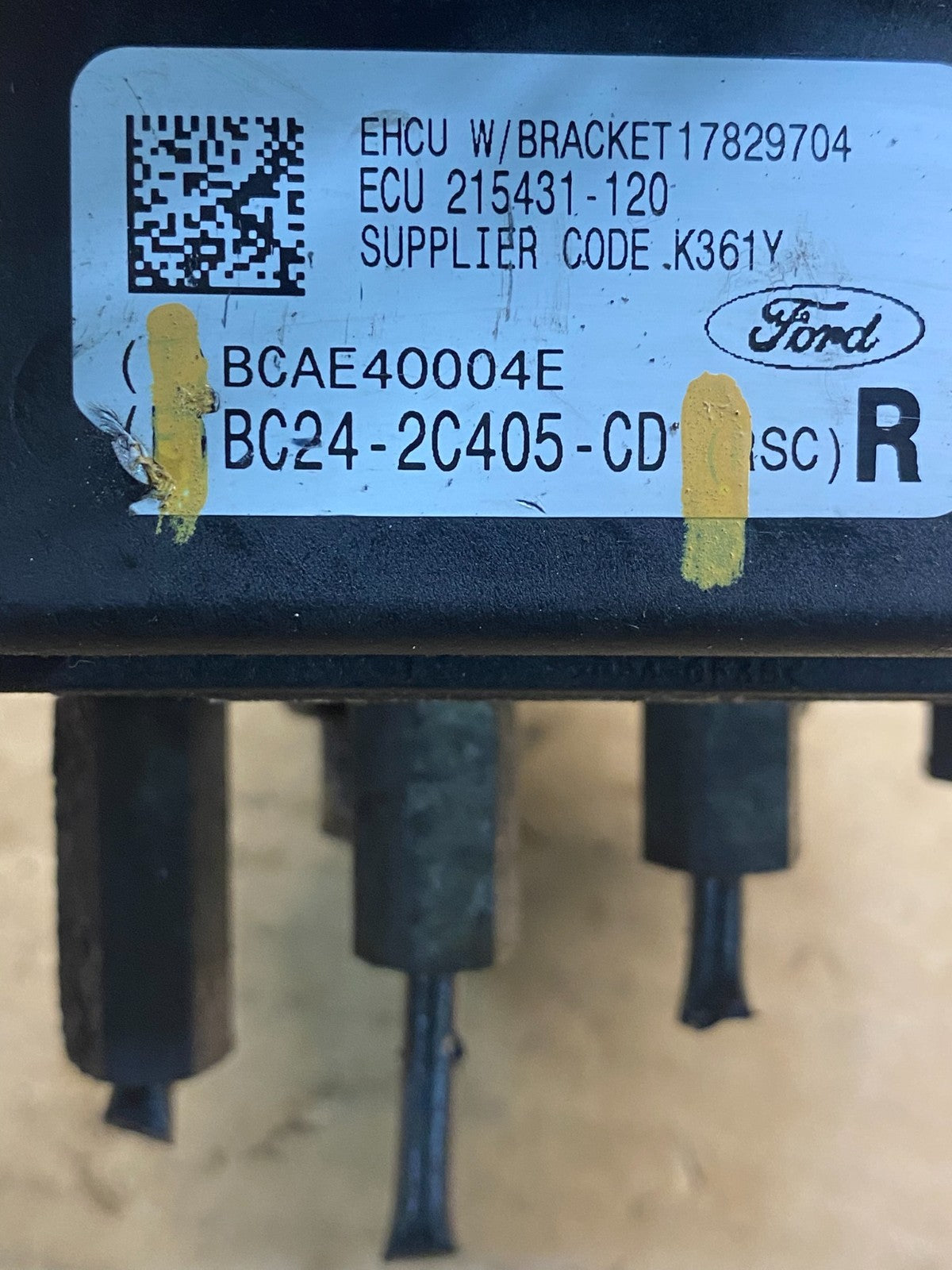 2011 - 2014 Ford E250 E350 Van ABS Anti Lock Brake Pump Module AC7982 DG6
