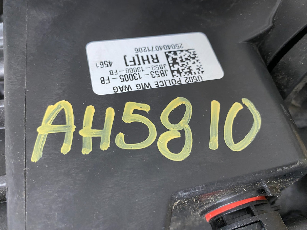 2016-2019 Ford Explorer Right Passenger Led Black Headlight W/Module AH5810 DW9