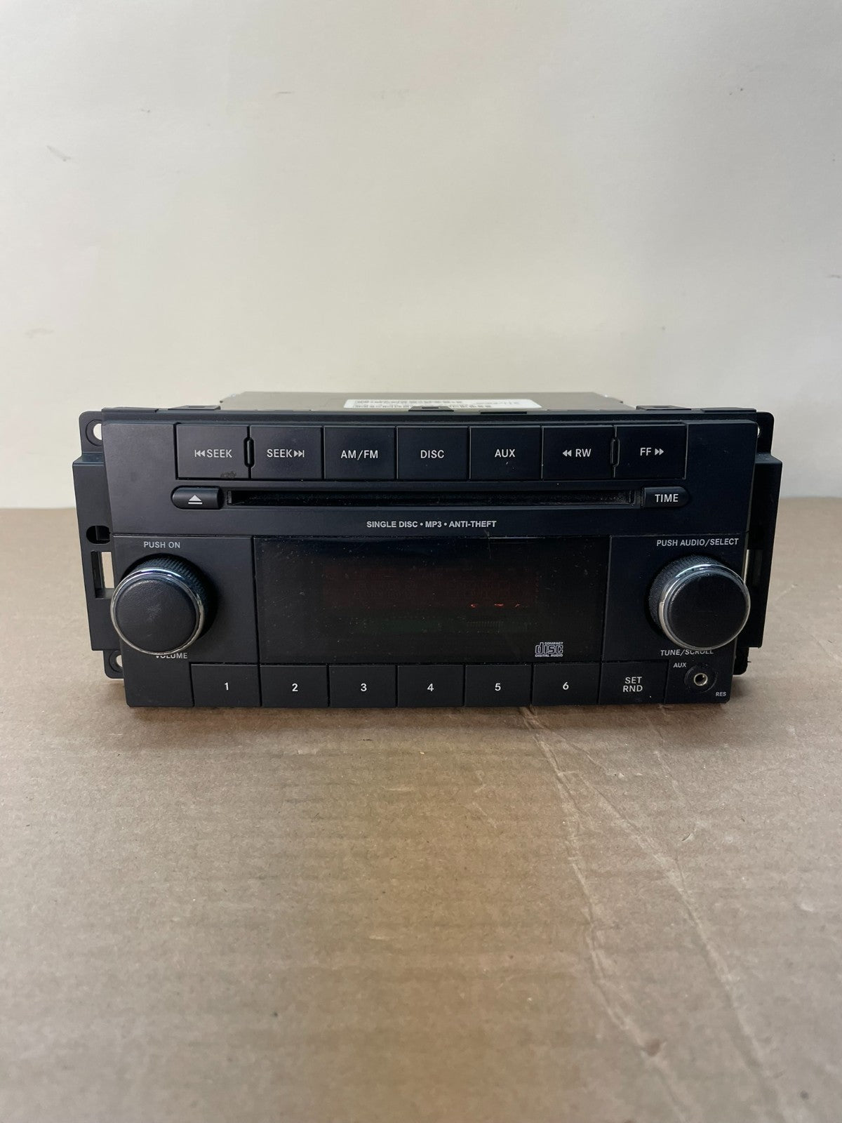 2007-2012 Chrysler Dodge Jeep Ram Radio CD MP3 AUX Receiver ai0526 DG0