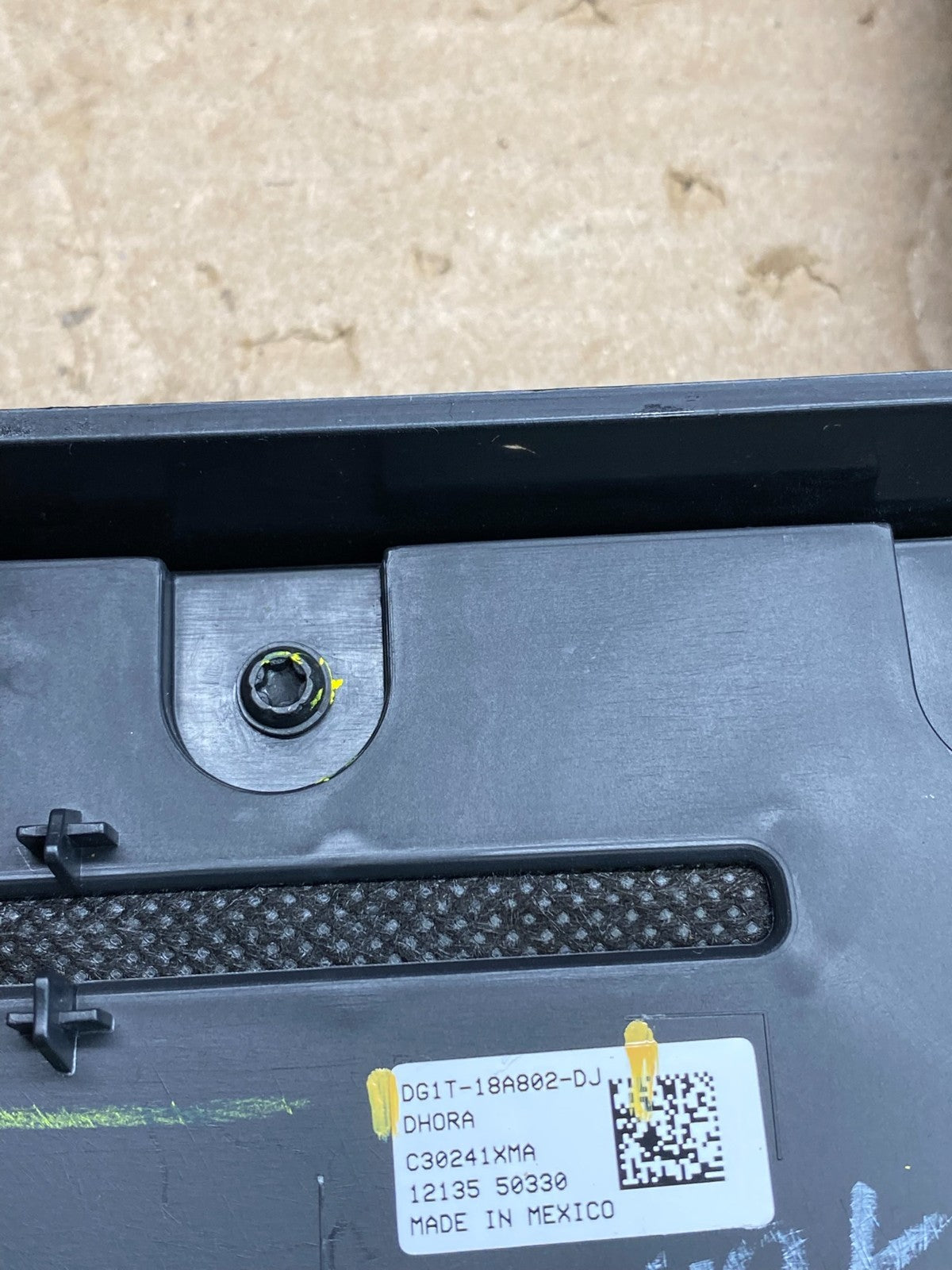 2013-2019 Ford Taurus Front Center Console Climate Radio Control Panel AG6421 DG5