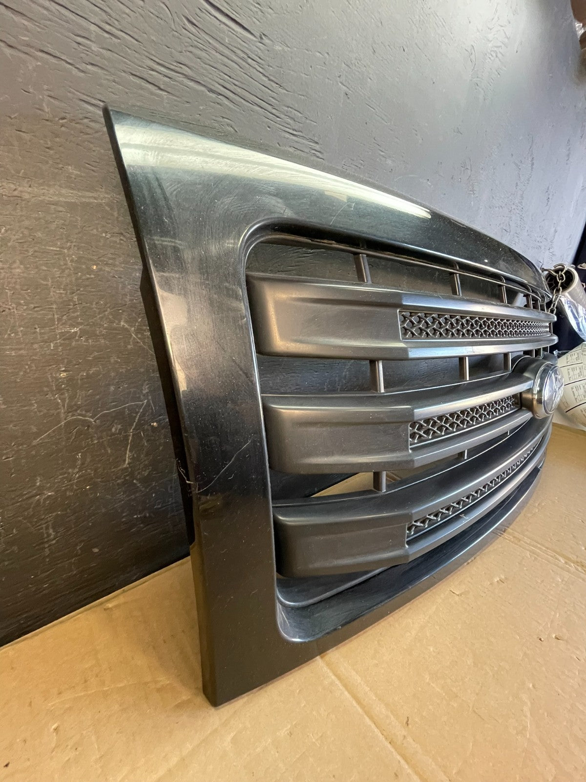 2013 to 2014 Ford F150 Front Upper Grill Grille Black ac5461 DG2