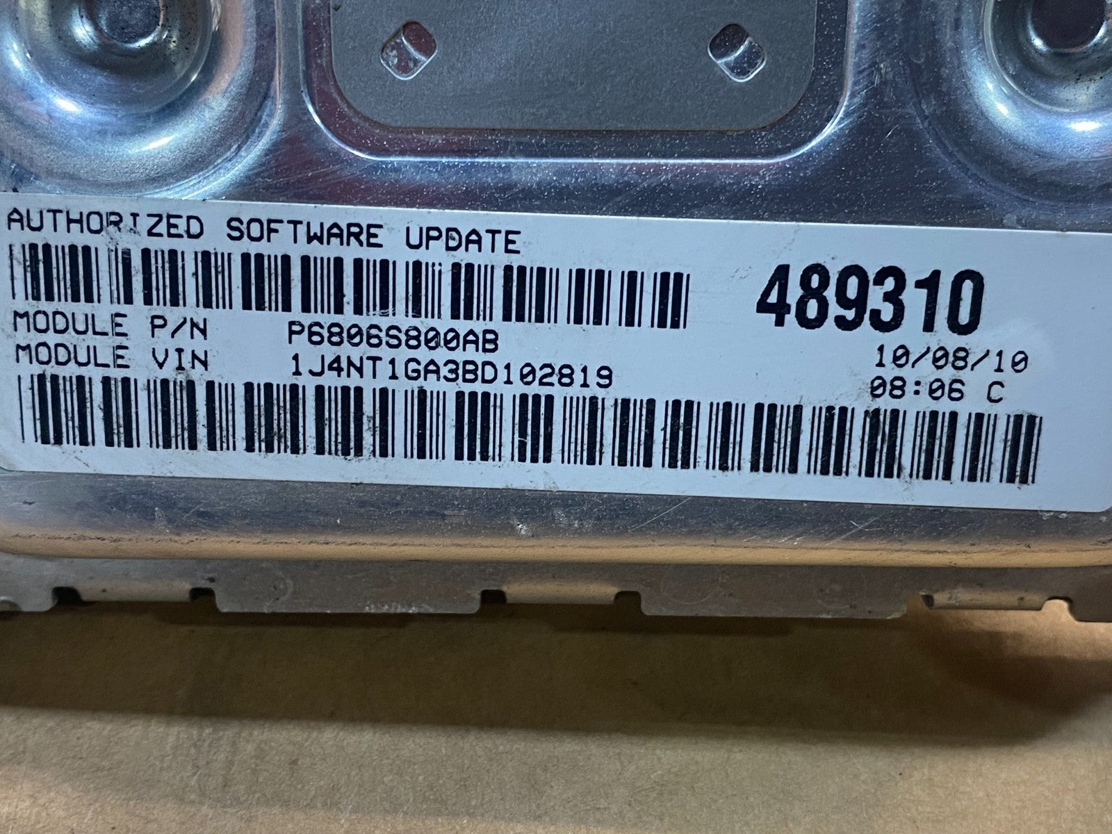 2011 Jeep Compass Patriot ECM ECU Engine Computer Module P68066800ab AD7445 DG2