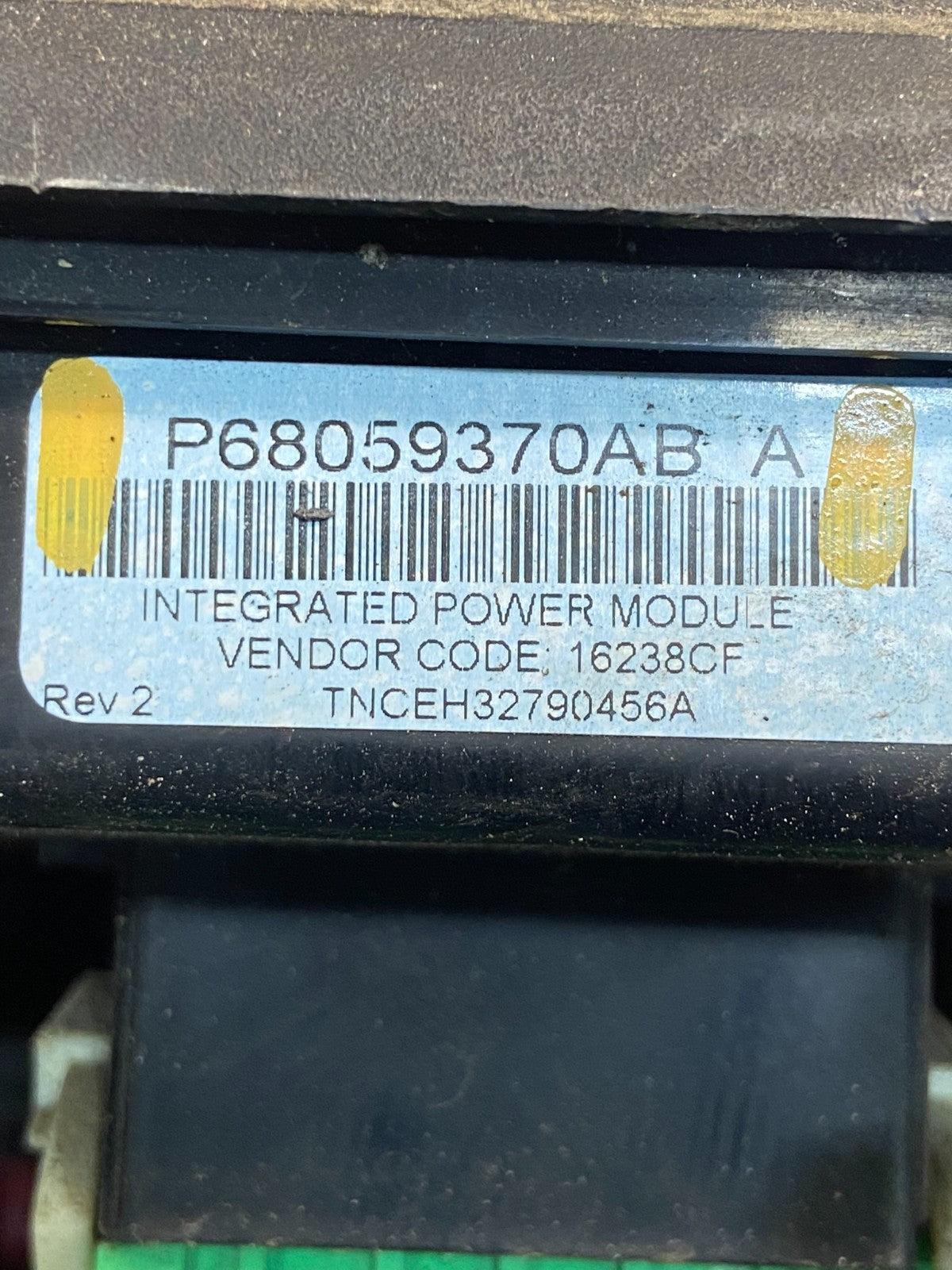 2010 Dodge Charger Fuse Box Body Control Module BCM AG1485 DG6