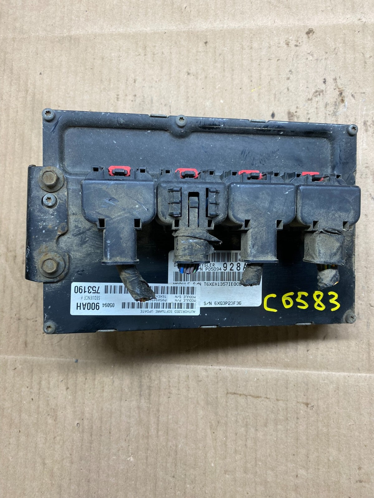 2007 Dodge Charger Magnum 3.5L Engine Control P05094900AH C6583 PS0