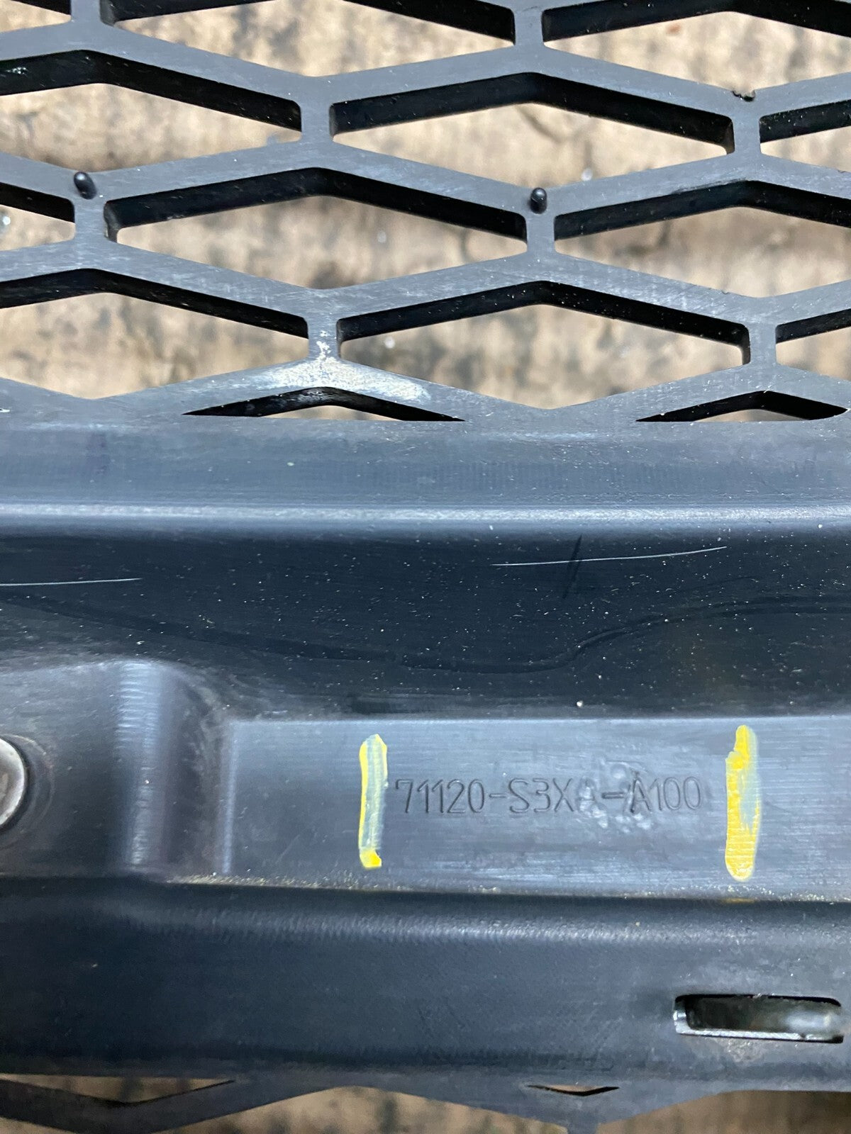 2004 2005 2006 Acura Mdx Upper Grille Grill 71120-S3X-A100 N2080 PS11