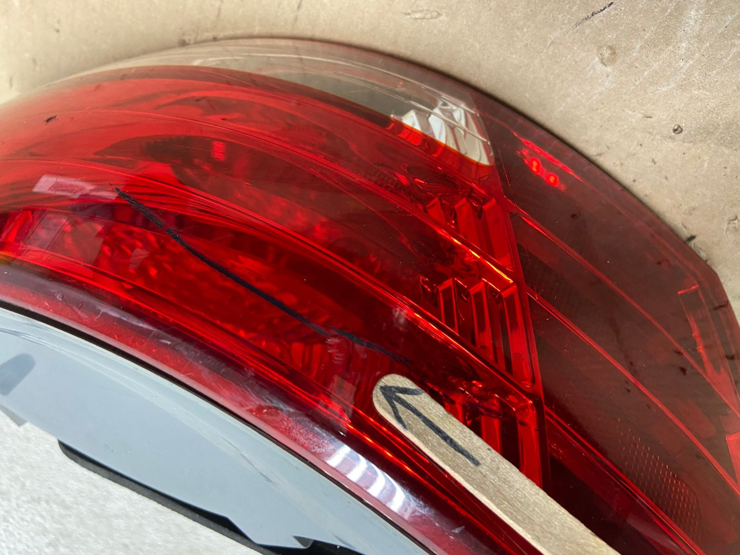2006 2007 2008 Hyundai Sonata Left Driver Lh Side Tail Light AG7955 LK4