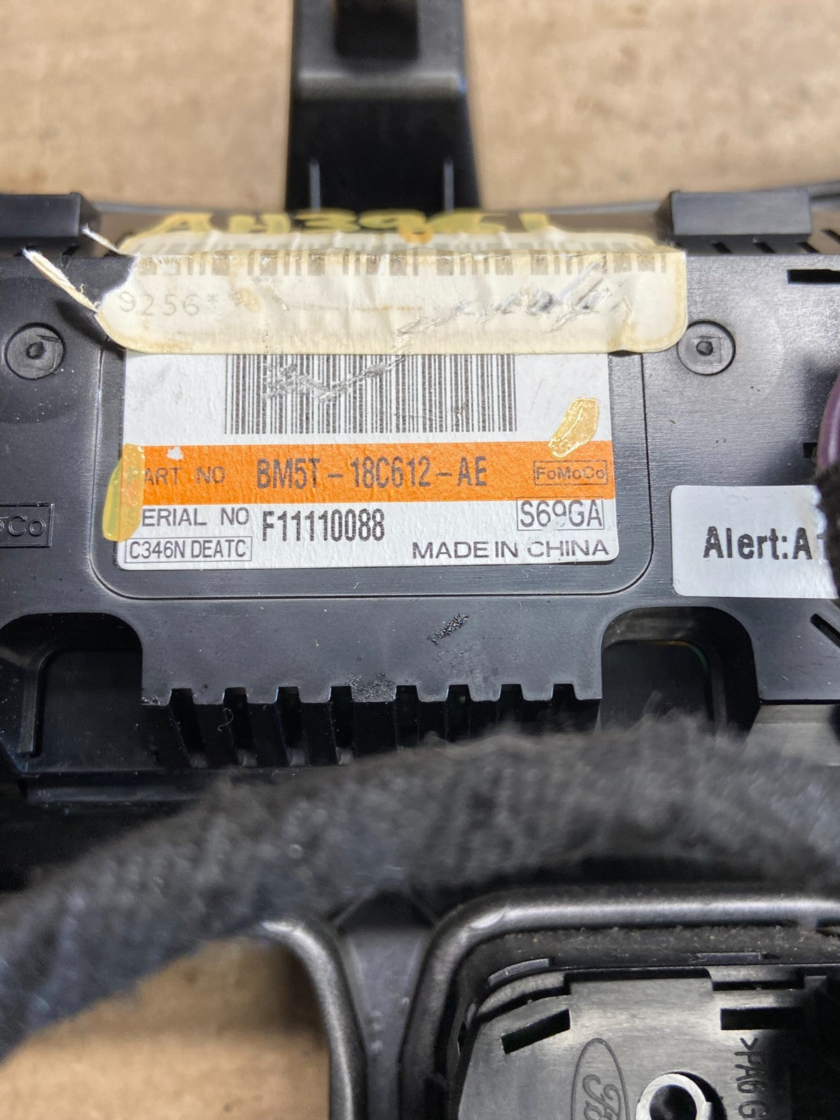 2012 2013 2014 Ford Focus Ac Heater Climate Control Temperature AH3961 DG4