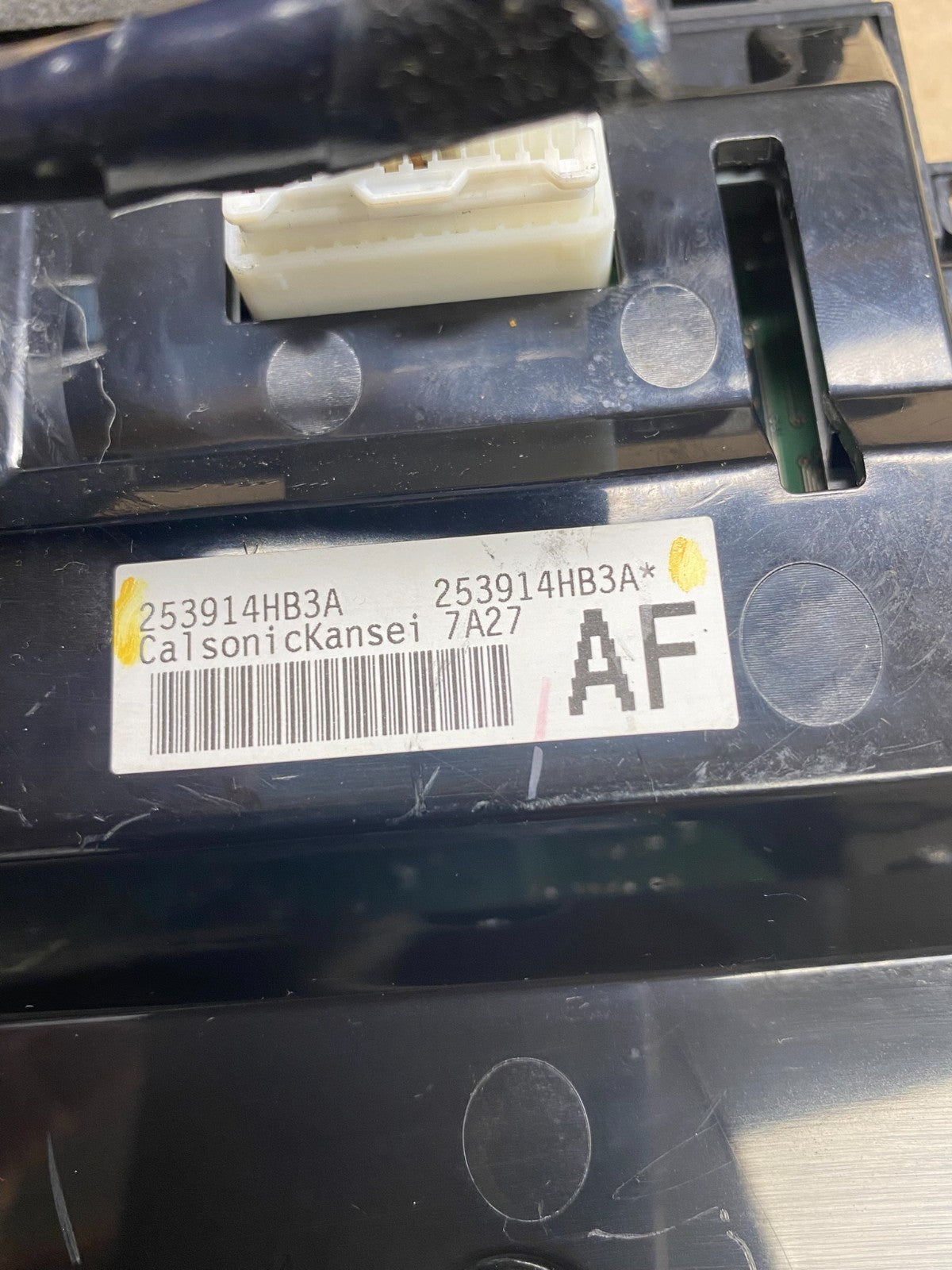 2015-2019 Infiniti Q50 Screen Audio Climate Control Panel Temperature AH5177 DG5