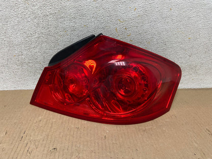 2007 to 2013 Infiniti G35 G37 Sedan Right Passenger Rh Tail Light AH5798 LK0