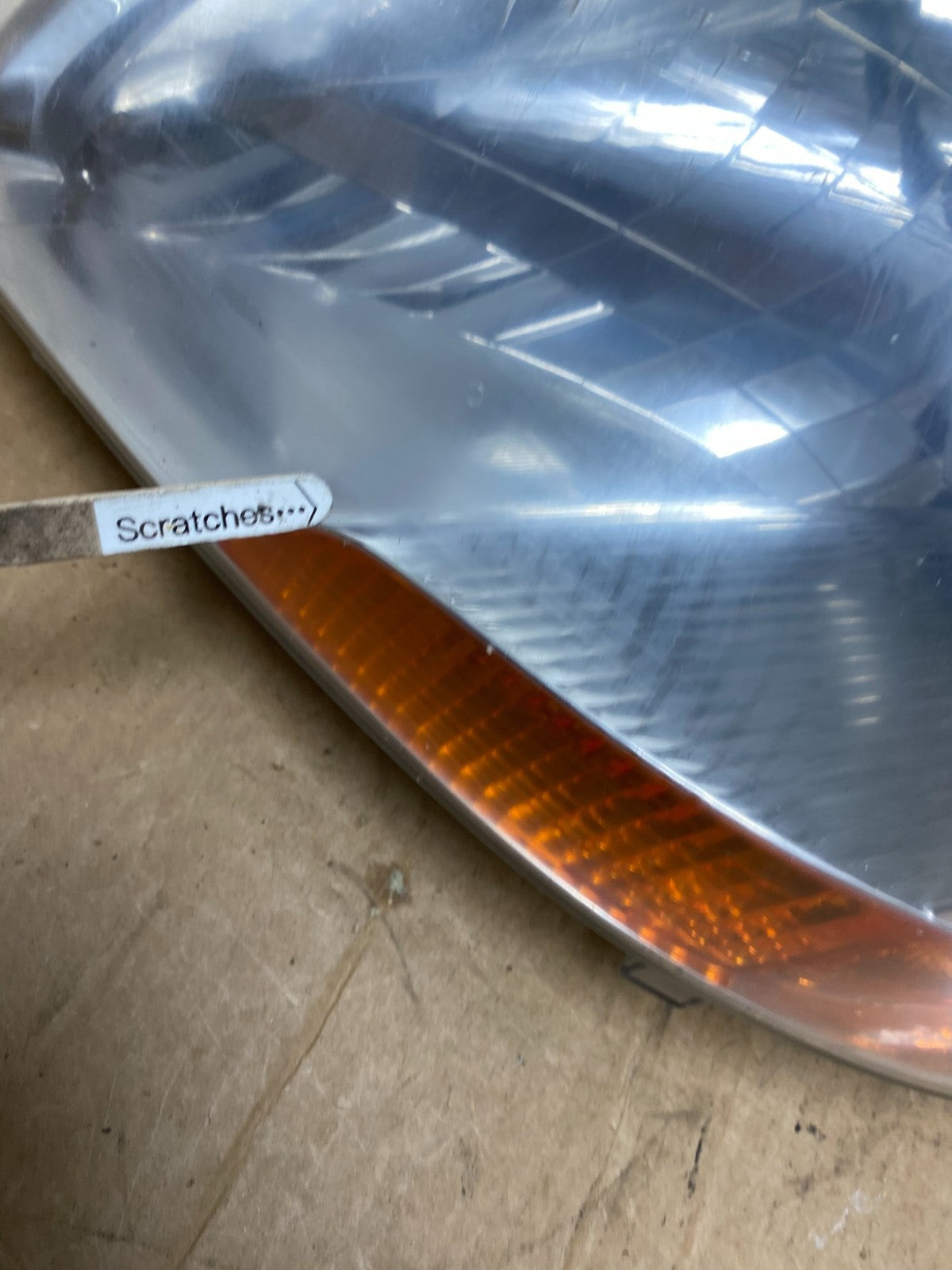 2007 2008 2009 Toyota Yaris Left Driver LH Halogen Headlight AD6075 DW3