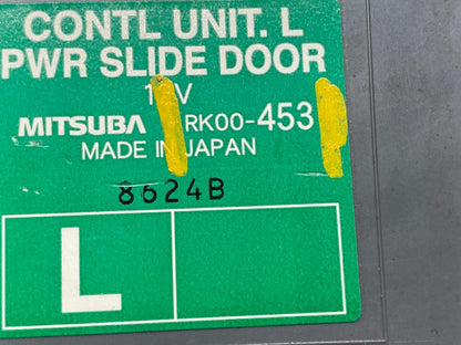 2008 - 2010 Honda Odyssey Rear Left Driver LH Sliding Door Module r9077 DG6