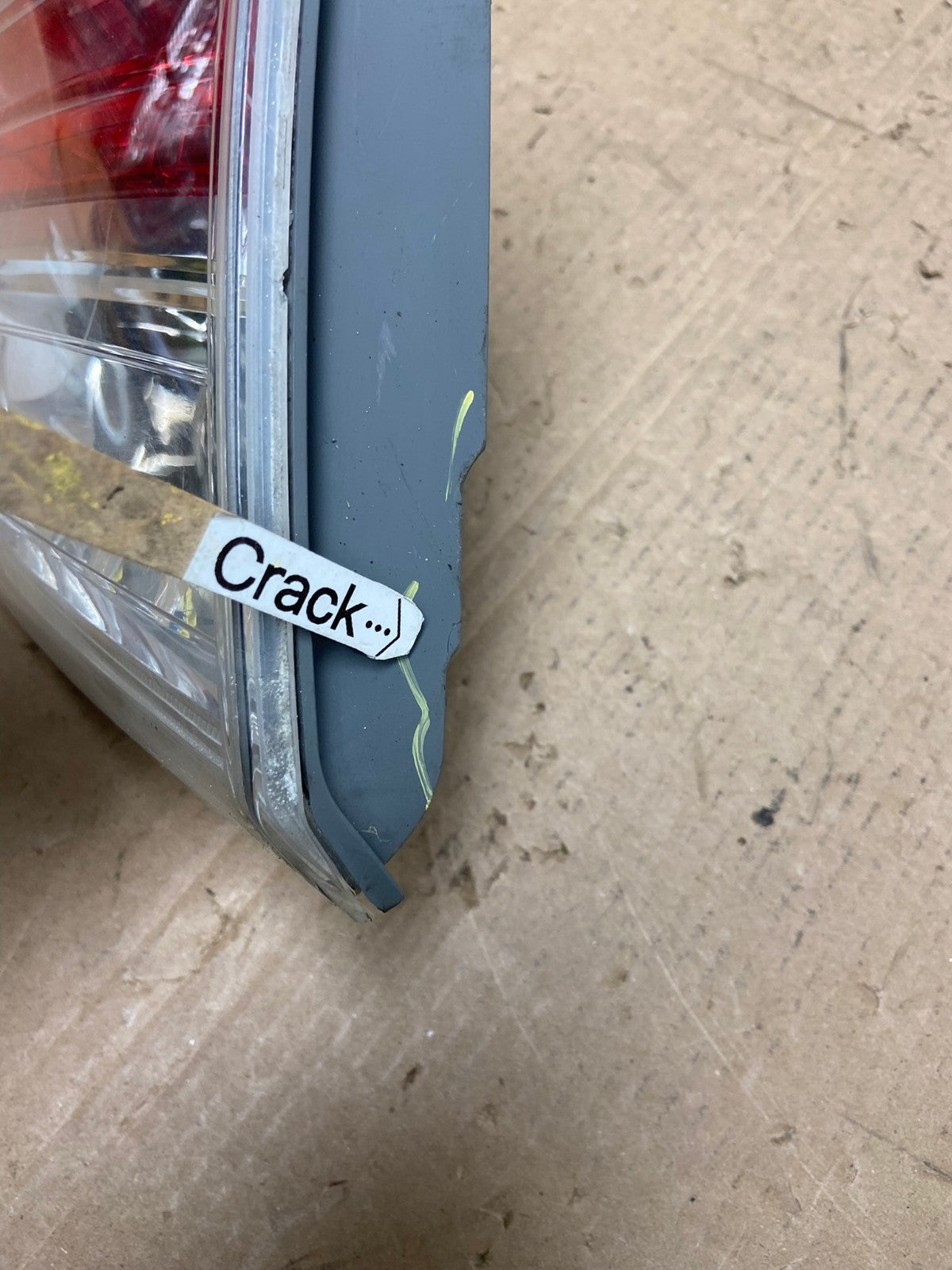 2010 2011 2012 Mazda CX-9 Tail Light Inner Left Driver LH Side AD8062 LK5