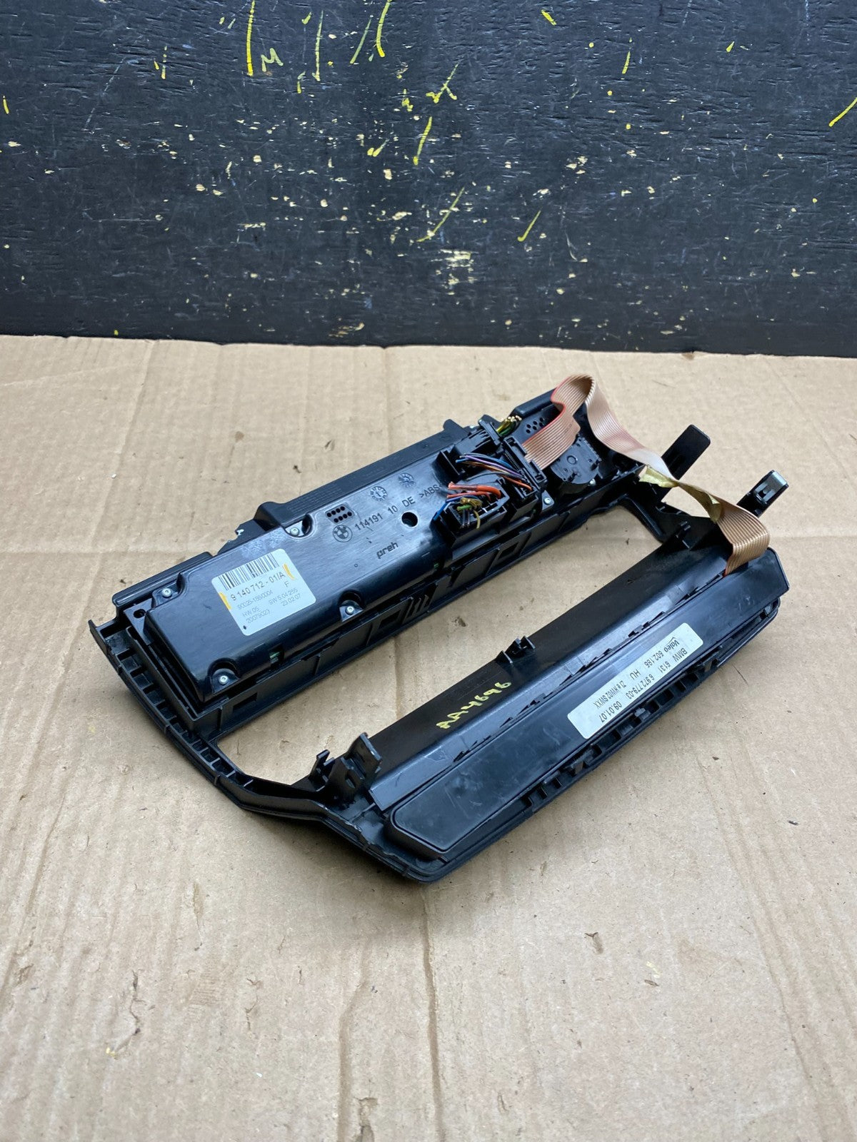 2007-2013 Bmw X5 AC Heater Climate Control Temperature Panel Trim Oem AA4696 DG4