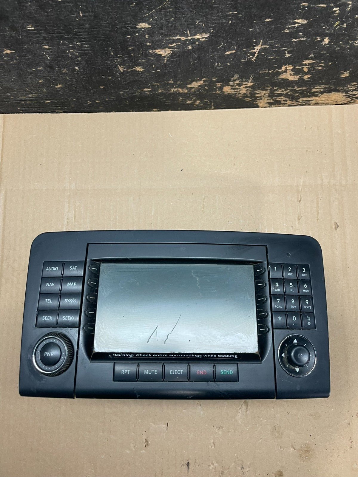 2006 2007 2008 Mercedes ML350 GL450 Radio Navigation Screen Display ab2911  DG0