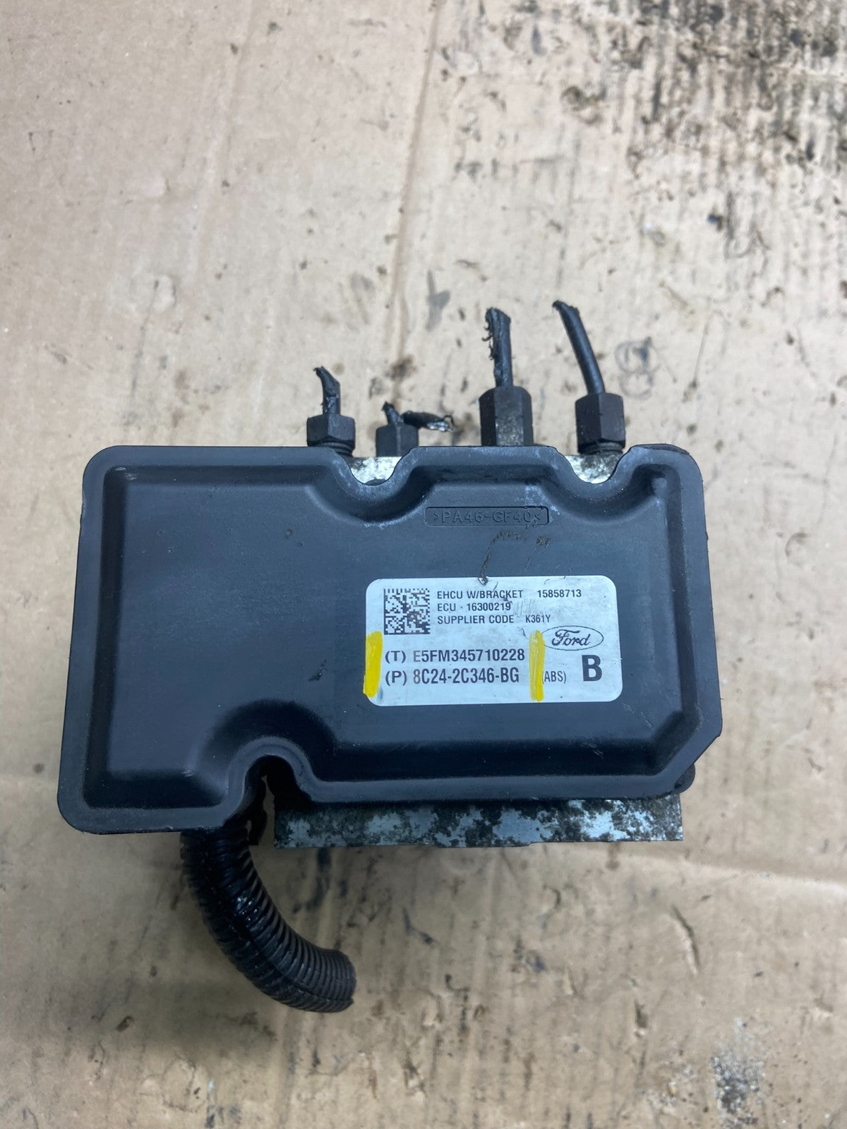 2011 - 2014 Ford E250 E350 Van  ABS Anti Lock Brake Pump Module Oem q6168 DG4