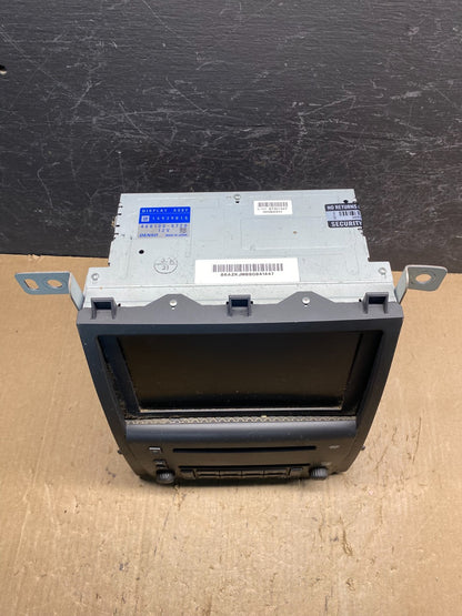 2005 to 2009 Cadillac Sts Radio 6 Disc Screen Display CD Player AE7868 DW3