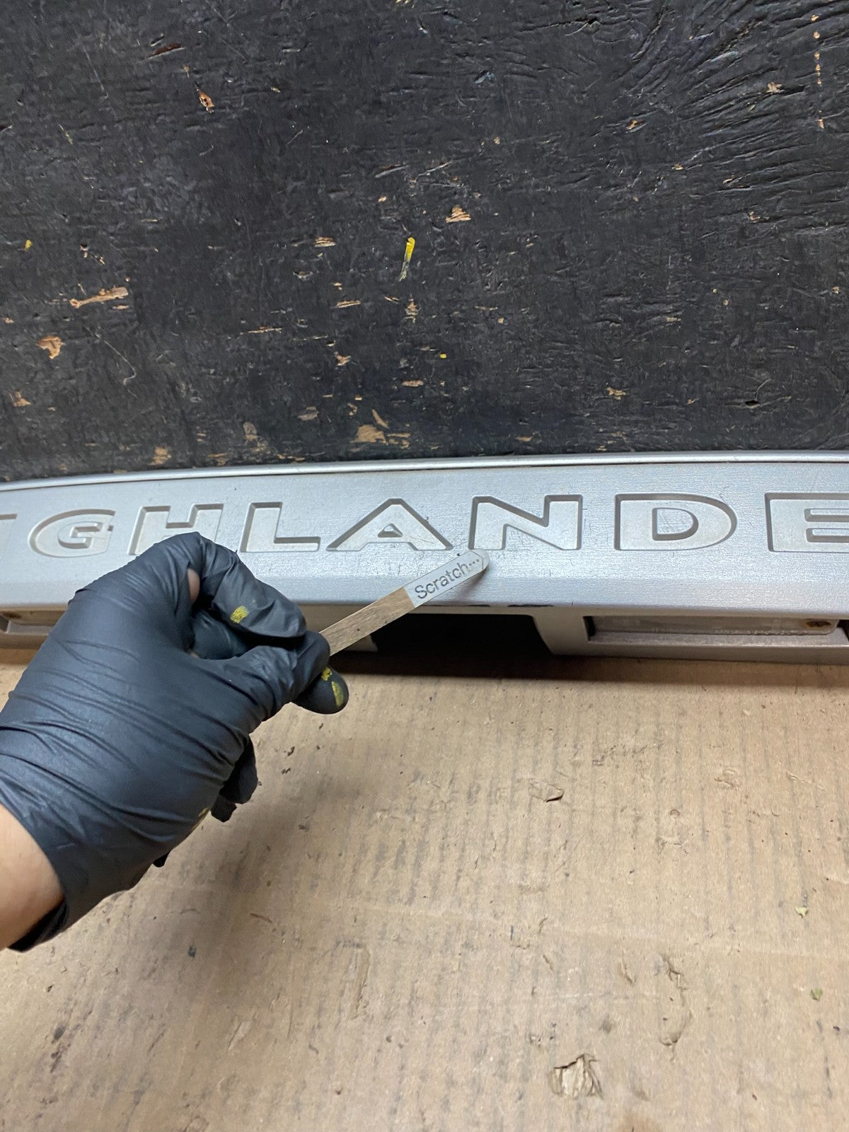2008 to 2010 Toyota Highlander Rear Liftgate Tailgate Back Door Garnish u6474 DG5