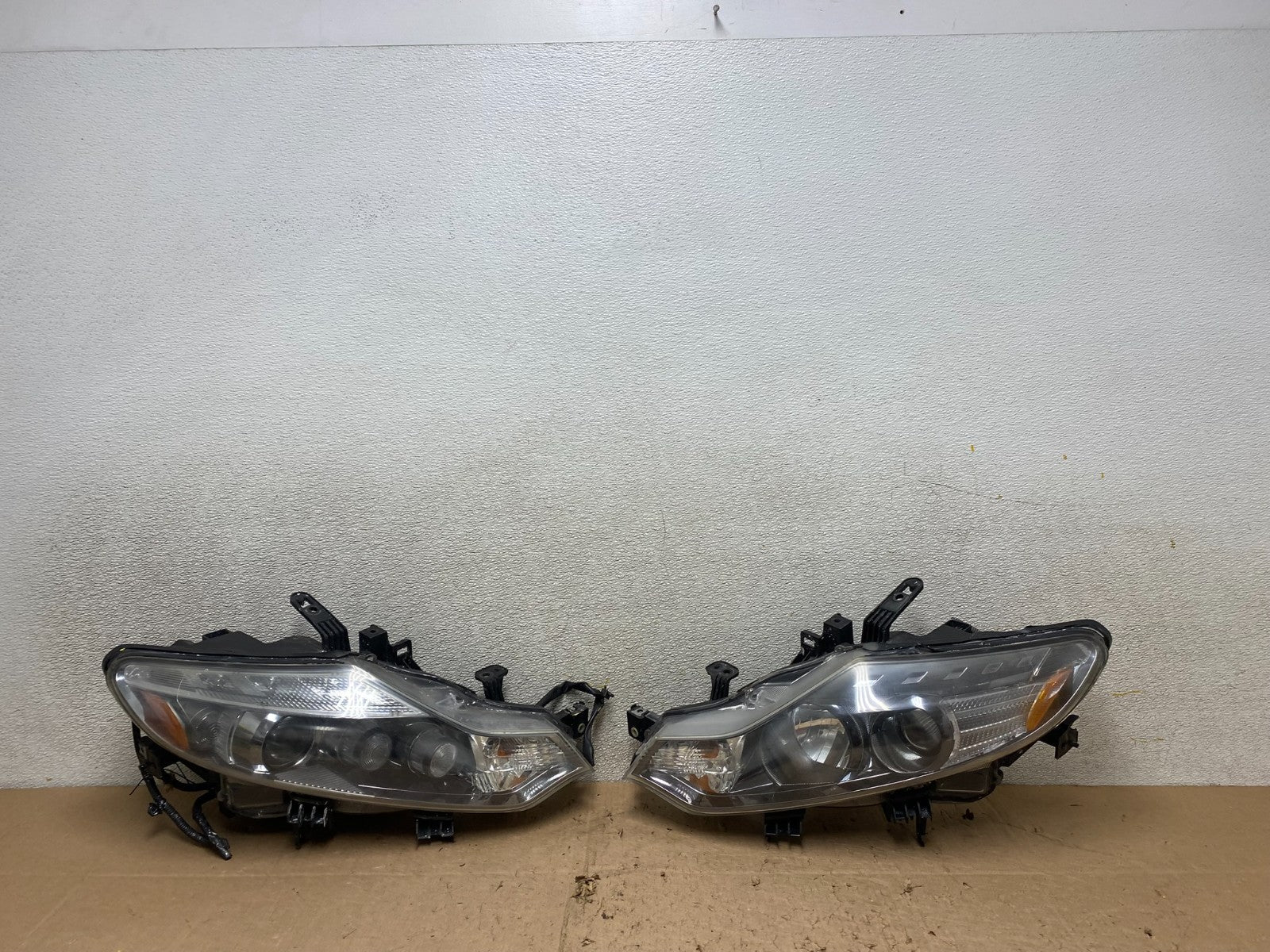Xenon 2011 2012 2013 2014 Nissan Murano Headlights Left+Right Oem W3493 DW0