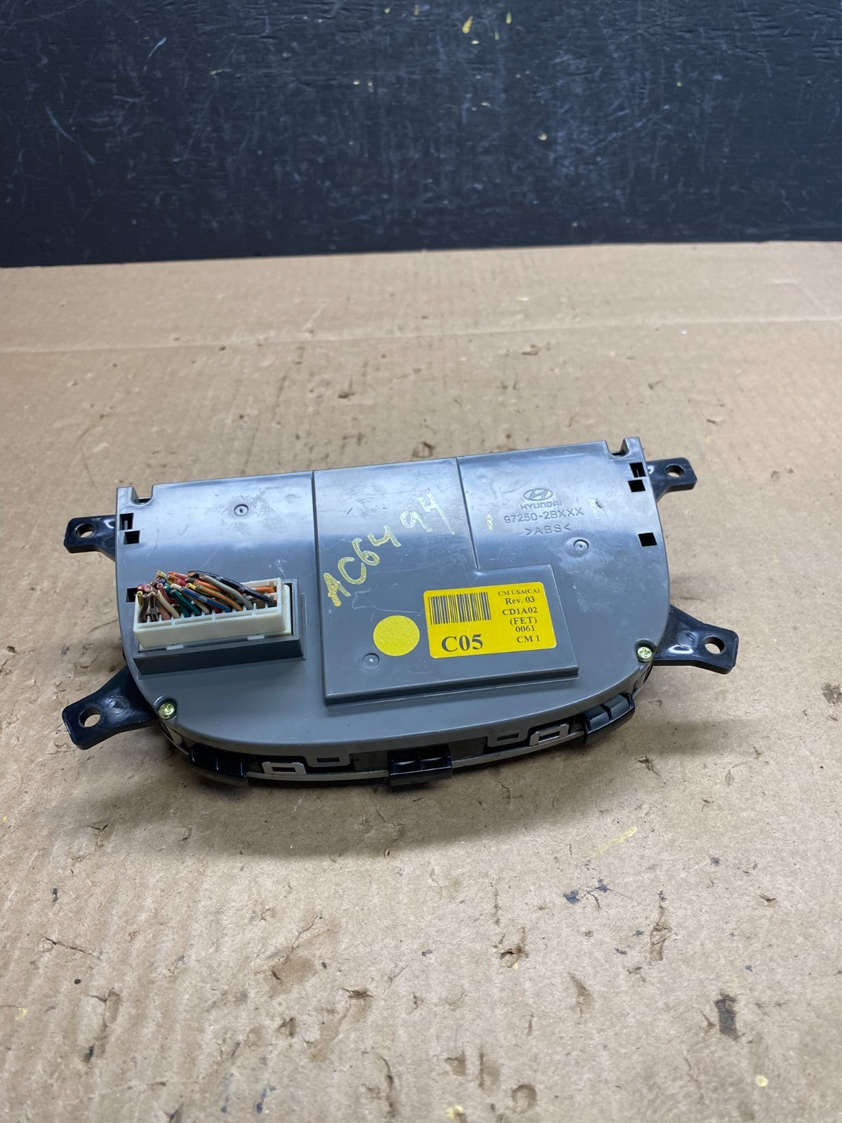 2010 2011 2012 Hyundai Santa Fe Automatic Climate AC Heater Control OE AC6494 DG5