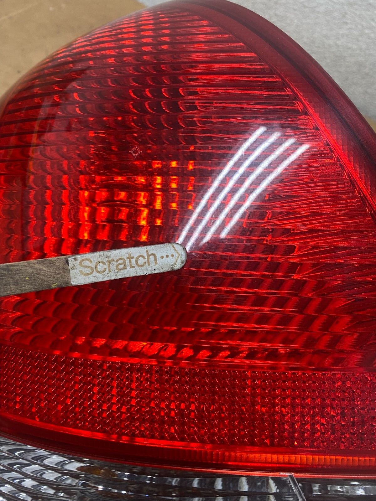 2001-2003 Sedan Hyundai Elantra Left Driver Lh Side Tail Light Oem X7287 DW3