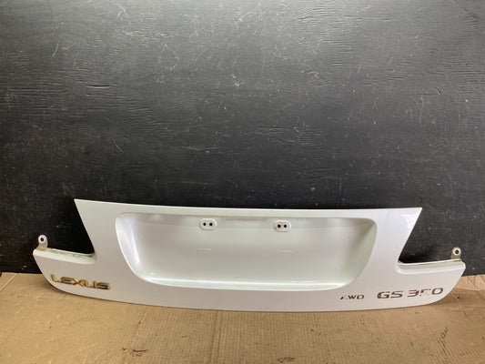 2007-2011 Lexus GS350 Trunk License Plate Trim Panel Cover 76801-30140 p3795 DG0
