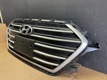 2017 2018 Hyundai Elantra Front Upper Grille Grill Oem AB7689 MS2