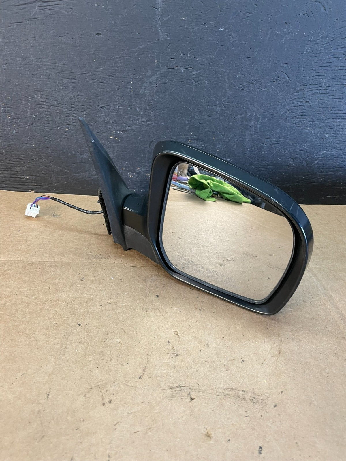 2009 to 2010 Subaru Forester Right Passenger View Power Door Mirror AE0988 DW2