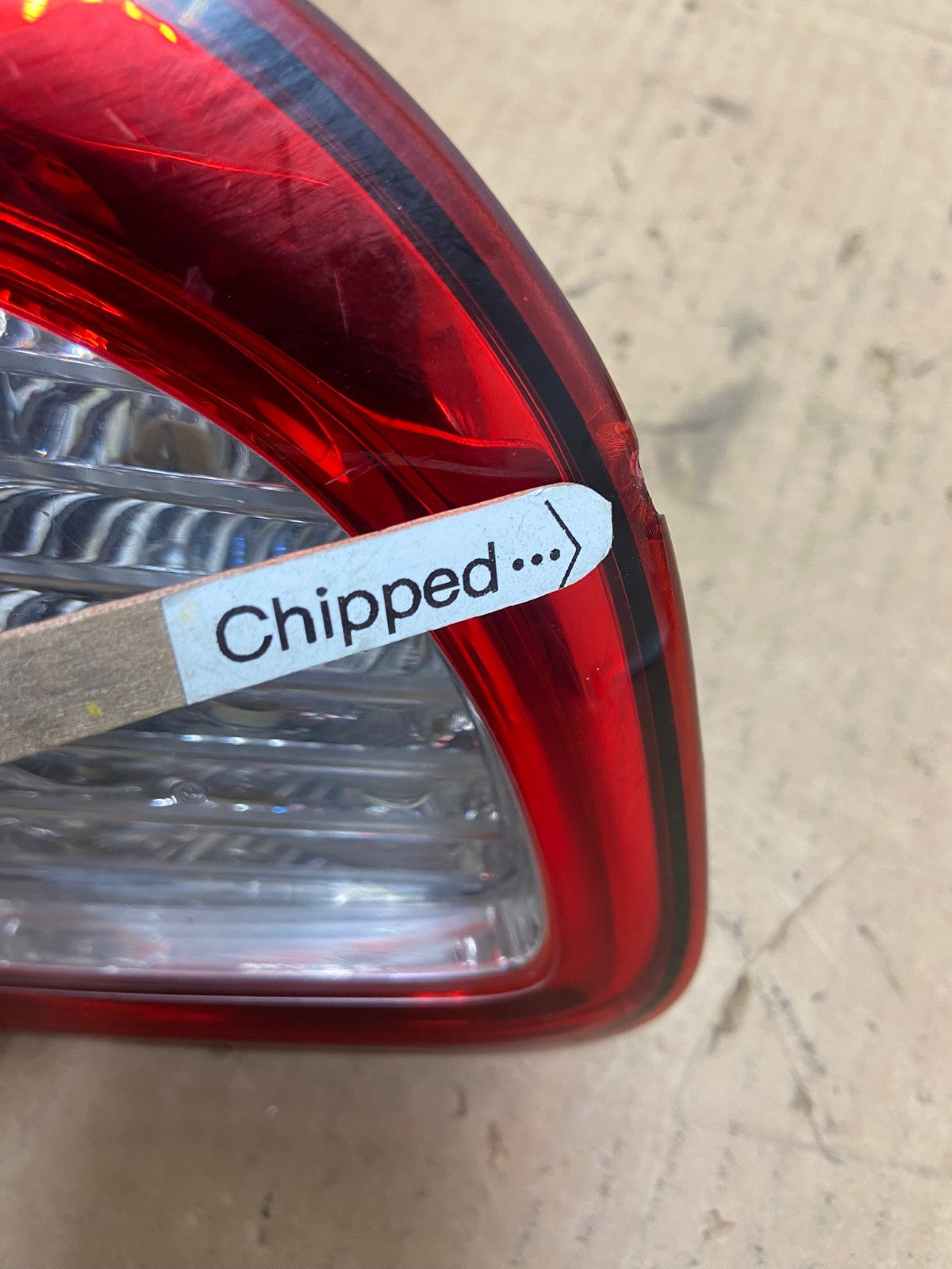 2010-2012 Hyundai Santa Fe Left Driver LH Inner Tail Light AD2829 LK5