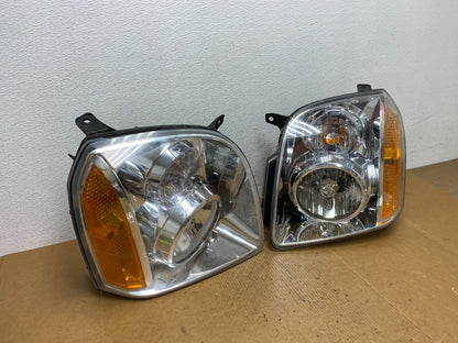 2007 - 2014 GMC Yukon Halogen Headlights Left+Right Side Set AE0581 DW2
