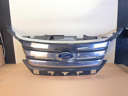 2010 2011 2012 Ford Fusion Front Upper Chrome Grill Grille ah6046 DG0