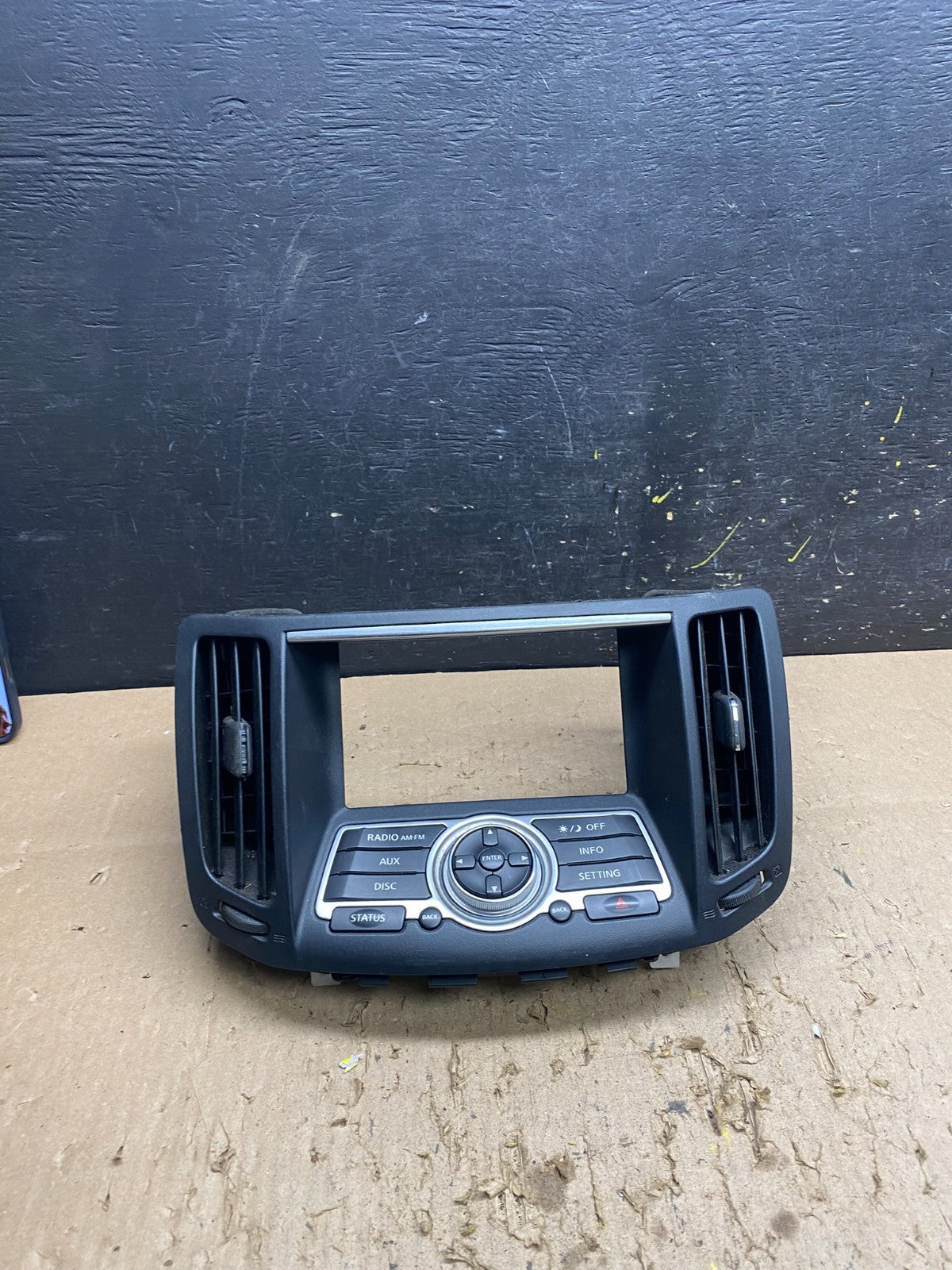 2009 -2017 Infiniti EX35 Radio Screen Panel Bezel Trim T8521 DG0