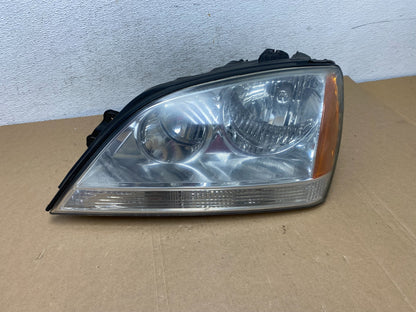 2004 2005 2006 Kia Sorento Left Driver Lh Side Headlight Halogen AD7875 DW0
