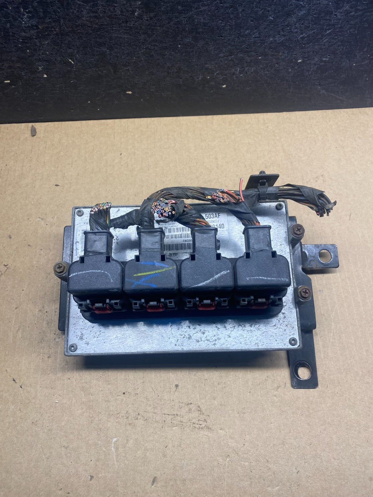 2008 Dodge Durango 4.7 Computer Engine Computer PCM ECU P05187503AF AG6155 DG0
