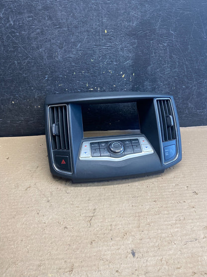 2009-2014 Nissan Maxima Center Console Climate Control Radio Bezel AH5431 DG0