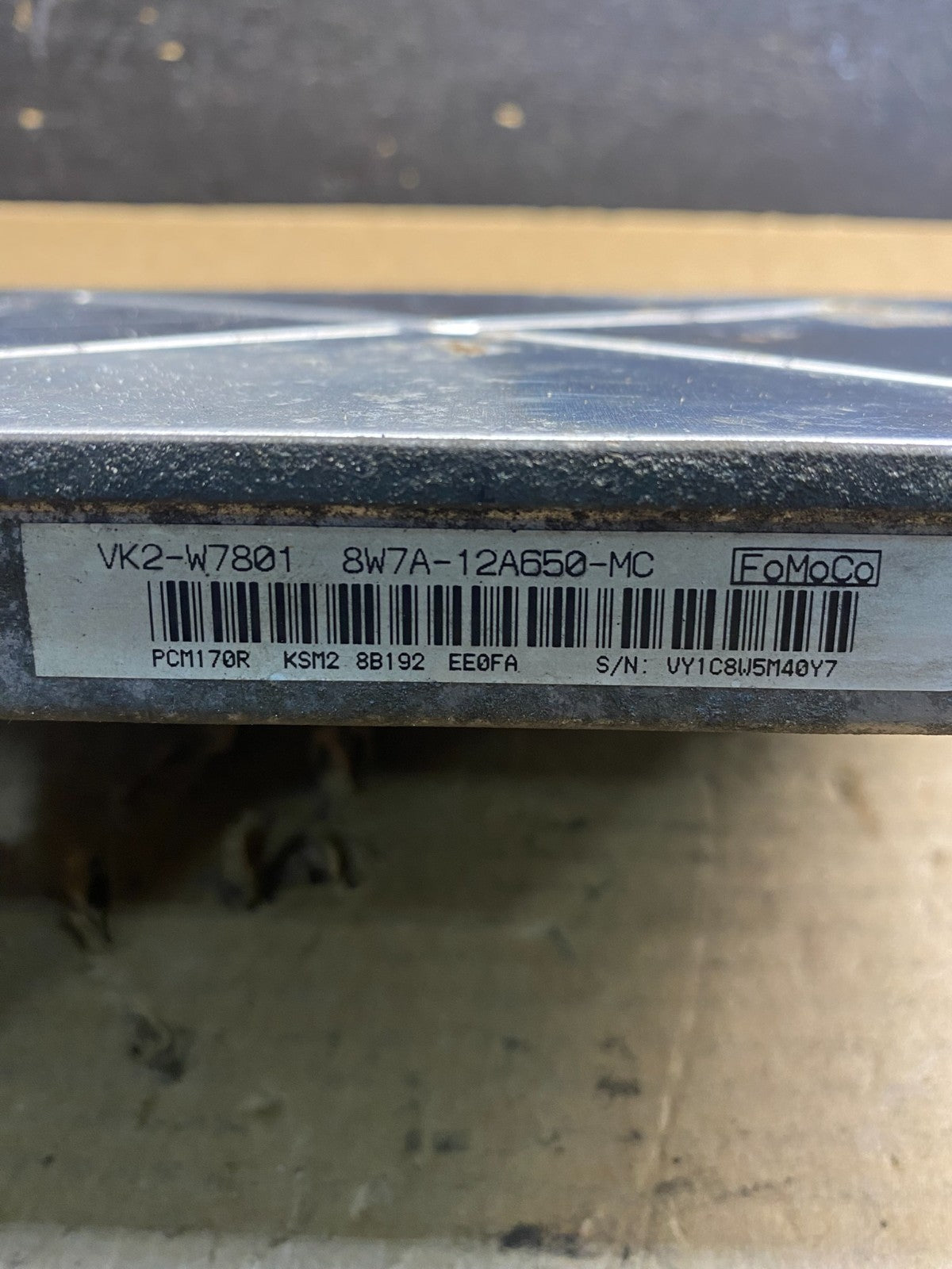 2007 Ford Crown Victoria Marquis Engine Control ECU Computer Module ad9980 DG2