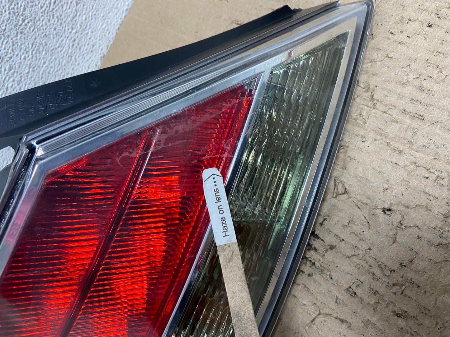 2009 2010 2011 Acura TL Left Driver Lh Side Tail Light AF2916 LK4